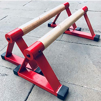 Solid Wood Push-up Bracket Beech Handstand Parallel Bars Practice Chest Muscle Home Fitness Equipment