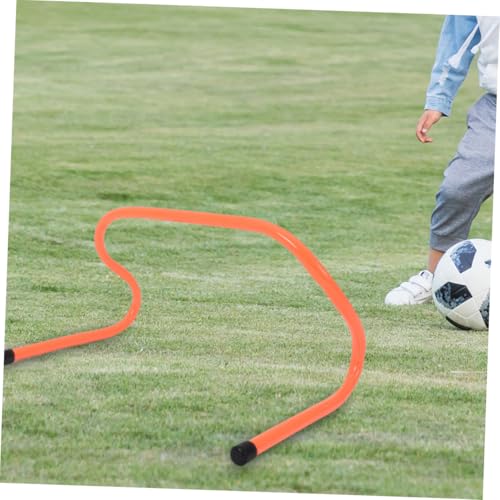 Yardwe 4 Pack Professional Training Hurdles Durable Agility Hurdles Bright Colors Perfect for Boys and Girls' Soccer Basketball Training