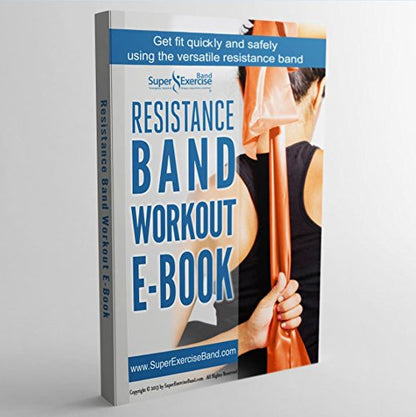 USA 14" x 3" Extra Long Latex Free Mini Loop Bands in 3, 5, 10 Pack Sets. 10 Strengths for Resistance Training, Stretching, Yoga, Toning. Plus an Exclusive iPhone App and E-Book. - color: i. Orange LIGHT+ Loop Band 10 Pack