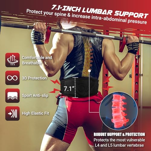 3-in-1 Weighted Pull Up Belt, Weight Lifting Dip Belt with 40.6 IN Chain & Self Locking, Weighted Gym Belt for Pull Up, Squat, Powerlifting & Deadlift, Capacity Up to 350 LBS - size: Medium(33-37''/83-93CM)
