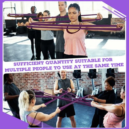 16 Pcs Resistance Bands Pull up Assistance Bands Exercise Workout for Working Out Muscle Training Therapy Muscle Training Men and Women