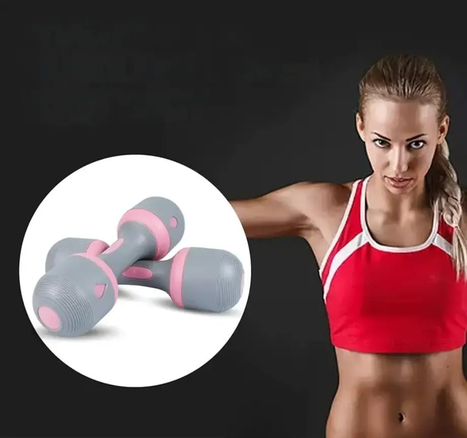 Adjustable Dumbbell Set 5 in 1 with Non-Slip Grip – Space-Saving Adjustable Weights for Home Gym, Strength Training, Weightlifting, and Fitness – Multi-Weight Dumbbells for Men & Women, Ergonomic Design