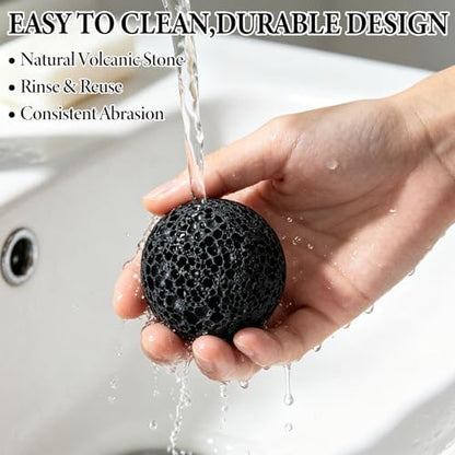 Callus Ball for Hand,Moon Grip Ball Callus Rock,Callus Ball Trainer for Strength Wrist Forearm