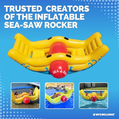 Swimline Sea-Saw Rocker , Yellow