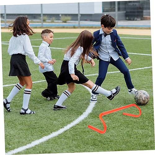 VICASKY 15cm High Portable Training Hurdles Mini Hurdle Set for Boys and Girls Agility Training Equipment for Soccer Basketball and Track Drills