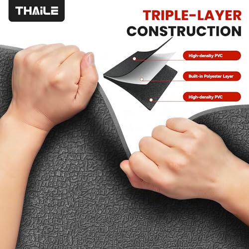 Walking Pad Treadmill Mat for Carpet Floors,55x24 Hardwood Floor Protection, Mats for Under Walking pad/Treadmill/Bike/Exercise Equipment on Carpets, Noise Shock Absorption, Stationary - size: 55"L x 23.6"W x 0.2"Th