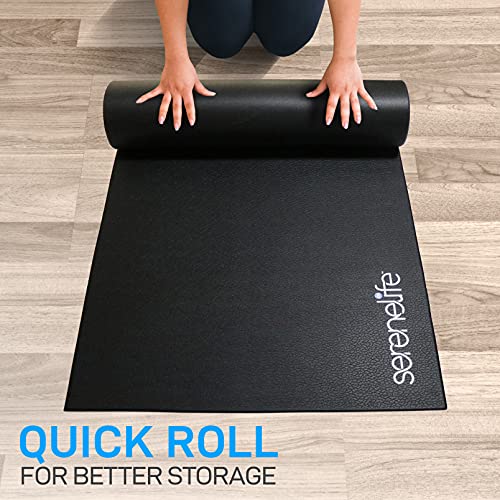 SereneLifeHome Premium Portable Fitness Exercise Mat