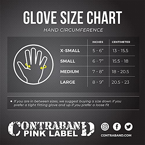 Contraband Pink Label 5217 Women's Design Series Camo Print Lifting and Rowing Gloves (Pair) - Lightweight Vegan Medium Padded Microfiber Amara Leather w/Griplock Silicone - color: Gray, size: Small