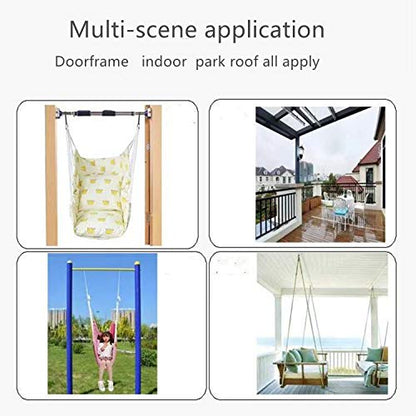 Tree Swing Straps Hanging Kit,Short Strap Sling 2Pcs 9.84inches Heavy Duty Hanging Straps Hammock Straps for Swing,Hammocks Hangers,Seat,Yoga,Sandbags,Pulley System,Home Gym