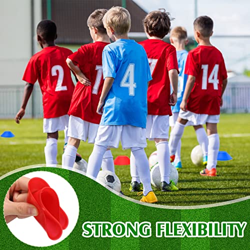 Hanaive Mini Soccer Cones for Agility Drills, 5 Inch - color: Red,Blue