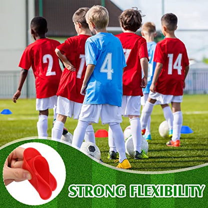 Hanaive Mini Soccer Cones for Agility Drills, 5 Inch - color: Red,Blue
