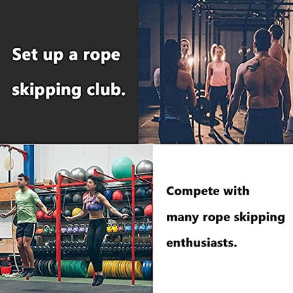Jump Rope, Speed Skipping Rope with Calorie Counter, Adjustable Digital Counting,for Exercise