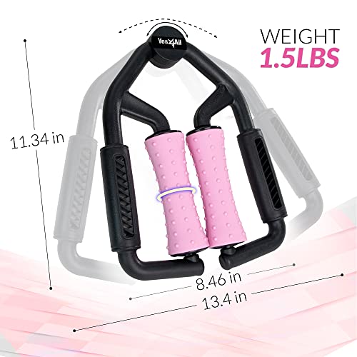 Yes4All Set/Single High-Density Foam Roller/Foam Roller with Rack for Back Pain Relief, Yoga, Exercise, Physical Performance, Muscle Recovery & Deep Tissue Massage - 12, 18, 24, 36 inch