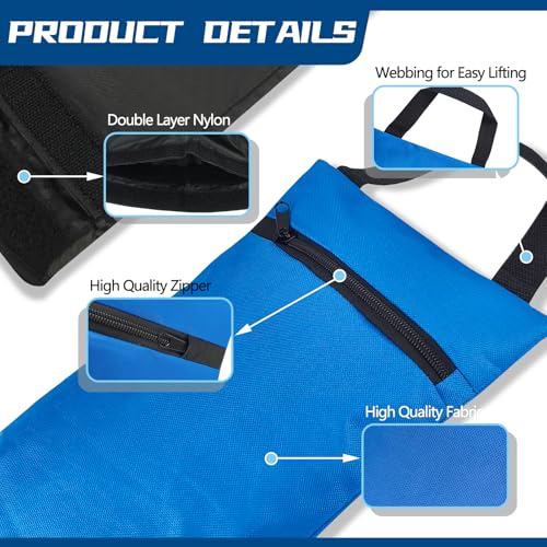 Unfilled Sandbag with Dual Compartment for Yoga 2 Pack Not Include Fillers