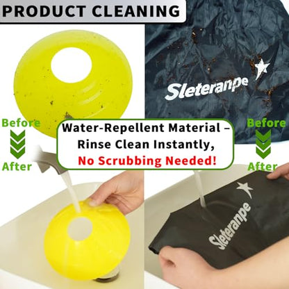Pro Disc Cones (Set of 50) | Drawstring Bag & Strap, for Soccer, Basketball, Football, Agility & Sports Drills Training