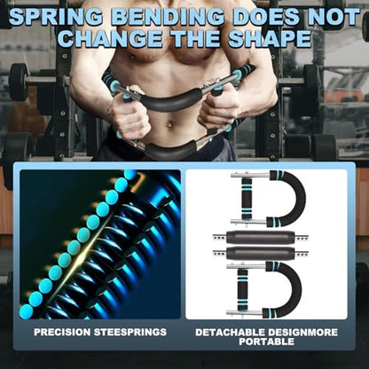 Twister Arm Trainer,Adjustable Resistance Bar for Full Body Workout, Arm Strengthener for Men & Women, Fitness Equipment for Strength Training - style: 90-150Lb