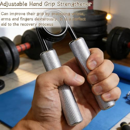 Grip Strength Trainer, 250 Lbs Hand Gripper Strengthener, No Slip Heavy-Duty Wrist Forearm Strengthener Forearm Hand Exerciser for Muscle Building and Hand Rehabilitation Exercising