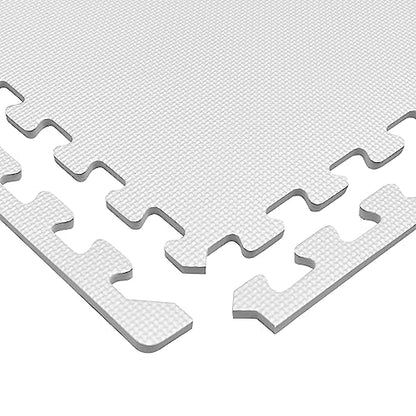 We Sell Mats 3/8" Thick Multipurpose EVA Foam Exercise Floor Mat, Interlocking Tiles, Anti-Fatigue for Home or Gym