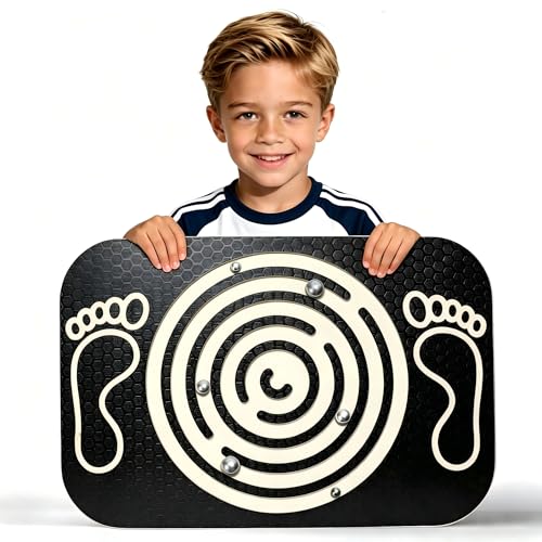Balance Board Maze for Kids, 17.5 IN Toddlers Wobble Board for Training