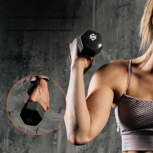 Squatz Adjustable Dumbbell Set 70-140LB Adjustable Dumbbells For Home Gym, Anti-Slip Handle With Heavy‑Duty Plates, Exercise Fitness Dumbbells For Home Gym Strength & Weight Training - size: 20 lbs Fixed