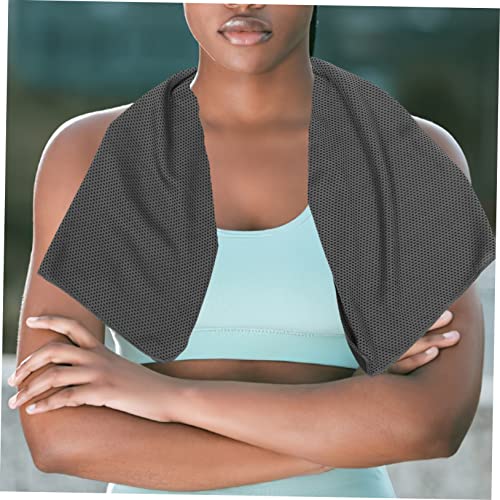 POPETPOP Quick Drying Sports Towel Multi-use Microfiber Cooling Towel for Gym Travel Hiking and Fitness Super Absorbent and Lightweight Includes Compact Storage Bag