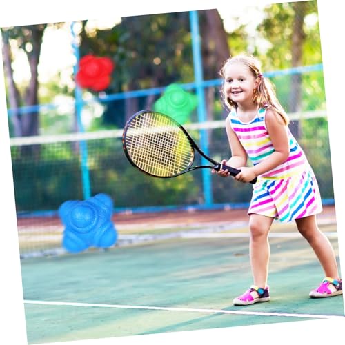 BESTonZON 6pcs Agility Reaction Training Hexagonal for Hand-Eye Coordination and Elastic for Sports Training Lightweight for Boys and Girls and Adults