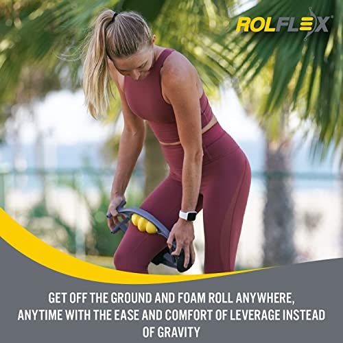 Arm & Leg Massager Roller – Muscle Roller to Address Golfer’s Elbow, Tennis Elbow, Carpal Tunnel & More – Arm & Leg Massage Roller for Muscle Tightness & Faster Recovery