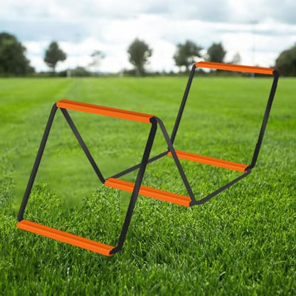 Agility Ladder, Agility Training Equipment, Balance Fitness Training, Football Footwork Ladder, Speed Ladder for Workout - size: 4 Grids No Bag