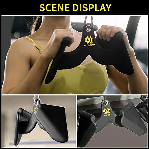 LAT Pulldown Attachment,Back Tricep Bar Strength Training,Handle Grips LAT Pull Down Bar Press Down Exercises,Cable Machine Accessories, Cable Back Attachments for Home Gym - style: Style 1+3