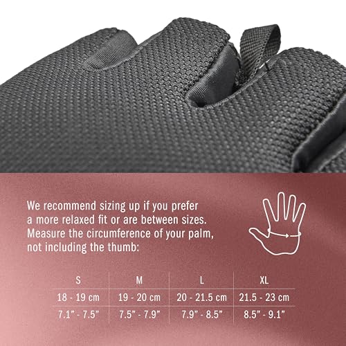 adidas Essential Training & Weightlifting Gloves, Fingerless Workout Gloves - color: Pink, size: X-Large