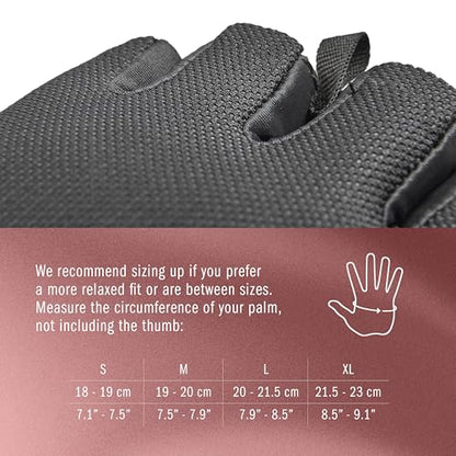 adidas Essential Training & Weightlifting Gloves, Fingerless Workout Gloves - color: Pink, size: Small