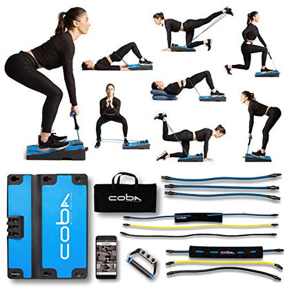 GLUTE Trainer - Full Home Workout System, Core & Booty Exercise Machine, Resistance Band Full Body Trainer