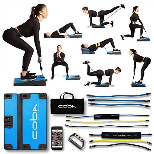 GLUTE Trainer - Full Home Workout System, Core & Booty Exercise Machine, Resistance Band Full Body Trainer