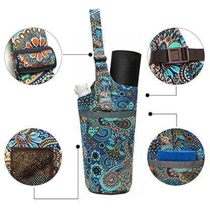 IwIeIaIrI Yoga Mat Bag for Women with Large Size Pocket and Zipper Pocket,Yoga Bag Mat Carrier Holder Fits Most Your Stuff,Yoga Accessories Gifts