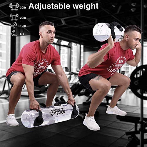 Aqua Bag Workout, Adjustable Training Bag and Power Bag with Water, Core and Balance Trainer, Portable Stability Fitness &Full Body Exercise Equipment for Weight