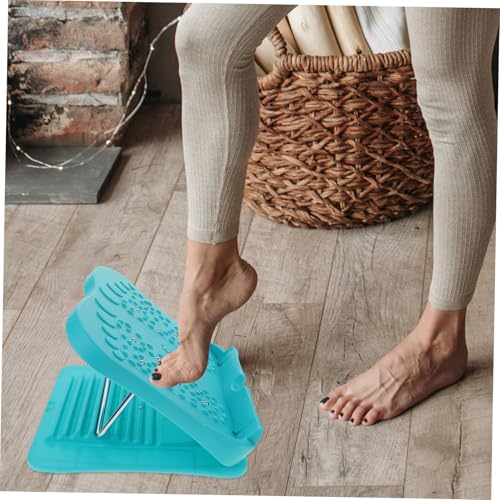 Folding Incline Board Foot Massager for Home Use Adjustable Calf Stretching Tilt Board Sturdy Non-Slip Surface for Fitness Training and Ankle Strengthening