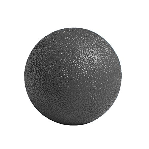 Manual Massage Ball for Back/Neck/Foot Pain and Deep Tissue, Gym Yoga Sports Fitness Body Roller Massager for Plantar Fasciitis, Muscle Soreness Relax, Trigger Point Release - color: Black