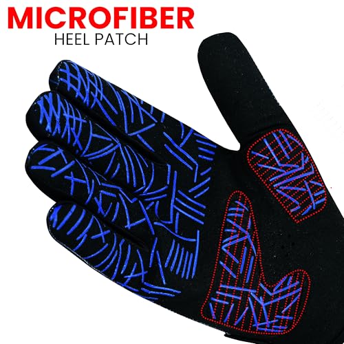 Baseball Batting Gloves for Youth Adult Kids Boys Softball - color: BLUE, size: Adult XX-Large