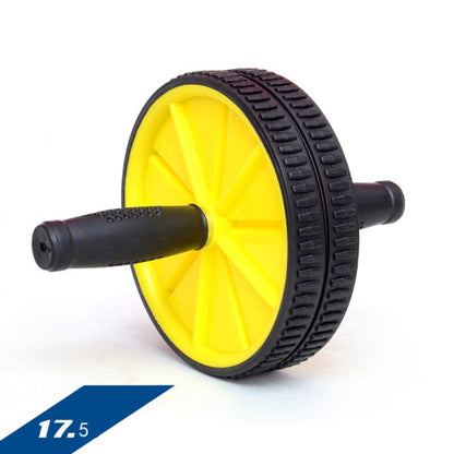 SUPVOX Ab Roller Wheel, Abdominal Double Wheel Ab Workout Equipment Home Gym Fitness Device Steel Tube Abdomen Trainer for Core Strength Quiet Workouts for Men Women Beginners