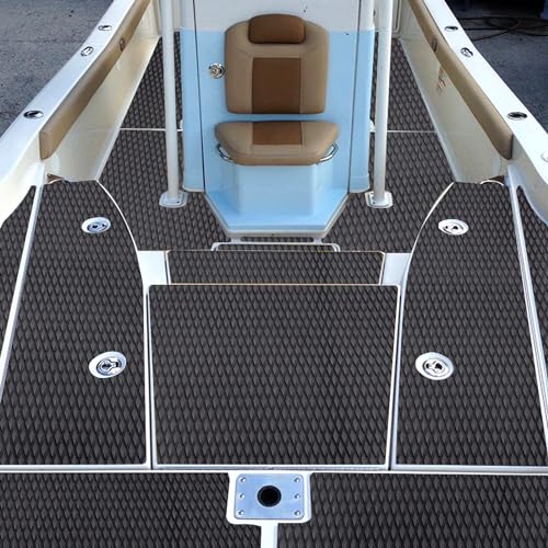 HZshark EVA Foam Boat Decking Sheet Universal DIY Surfboard Traction Pad Non-Slip Grip Mat Trimmable Sheet for Kayak RV Yacht Pool Skateboard Skimboard Step Green Yellow Orange Blue Dark Grey Black