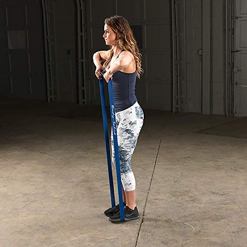 Body-Solid Pull Up Assistance Bands - Resistance Lifting Bands for Daily Workout - Extra Thick Long Exercise Bands for Stretching, Physical Therapy, Men & Women - style: Blue