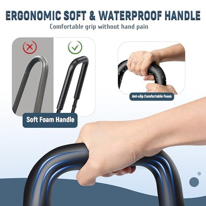 Hamstring Stretcher for Knee Extension & Pain Relief, Adjustable Low Back, Calf, Leg & Hip Stretching Device for Flexibility, ACL Surgery Recovery Physical Therapy Equipment - Upgraded 2025