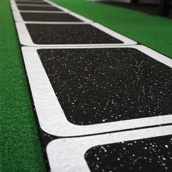 Rubber Agility Ladder for Speed and Football Fitness: Enhance Quickness, Endurance, and Coordination with Non-Slip Rubber Surface. Perfect for Athletes and Gym Workouts.