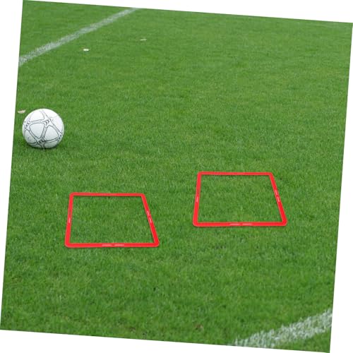 Hemoton Agility Training Rings Set 6pcs Professional Speeds Train Rings Football Training Boys and Girls' Hand-Eye Coordination