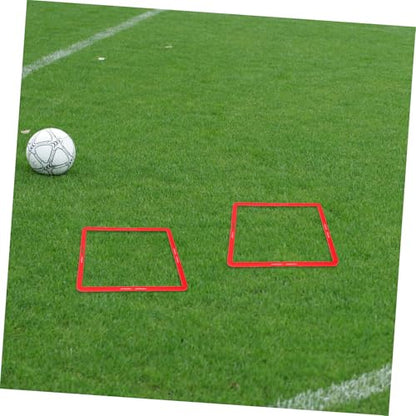 Hemoton Agility Training Rings Set 6pcs Professional Speeds Train Rings Football Training Boys and Girls' Hand-Eye Coordination