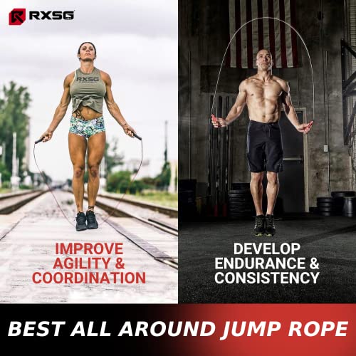 Jump Rope - Black Ops Ergonomic Handles with Trans Black Cable Buff 3.4 | Jump Smart Weighted Speed Rope for Sports & Fitness, MMA, HIIT, Cardio Workout - size: Small