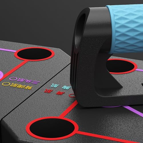 Multifunction Foldable Push Up Boards Portable Push Up Boards Fitness Equipment for Strength Training and Muscle Building Fitness Strength & Exercise Training Equipment - color: C