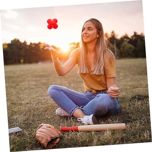 ibasenice Hexagonal Agility Training Fitness Reaction for Sports Improve Reflexes Coordination Material for Drills Partner Workouts High Difficulty