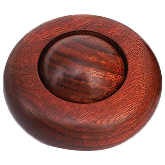 Handheld Wooden Massage Ball Small Round Hand Massager for Muscle Tension Relief Stress Relaxation Portable 2.04In Smooth Design