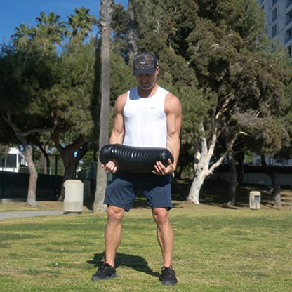 ShredPak - Resistance Training System - Weight Sled, Weight Bladder (Water/Sand)Harness, Handles - Most efficient workout guaranteed - Burn 3x the calories (Weight Bag - Sand/Water filler bag)
